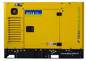 Дизельный генератор Aksa APD 17A в кожухе ДизельЭнергоРесурс